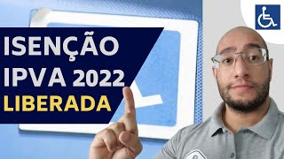 DESCUBRA COMO CONSULTAR SUA SITUAÇÃO  IPVA PCD SP 2022 [upl. by Eessej]