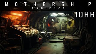 M O T H E R S H I P  10HR  Engine Control Room Ambience  Ambient Spacewave [upl. by Anitsrik538]