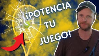 ¿Cómo Encontrar una Raqueta de Tenis que te Ayude a Ganar en POTENCIA [upl. by Yhtamit]