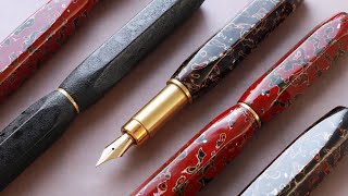 The Densho Tsugaru Fountain Pen Collection [upl. by Matt]