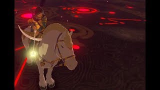 Zelda Breath of the Wild  Fight Calamity Ganon TOO LATE Invisible Ganon [upl. by Neeka664]