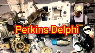 How To Clean Perkins Diesel Injectors C3 Perkins Delphi Injection Pump Removal  Tvs Cat [upl. by Bergstein874]