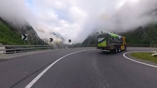 Furka pass to Sust lodge then towards Garmany [upl. by Estrella80]