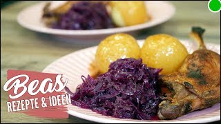 Rotkohl Rezept  Omas klassischer Apfelrotkohl [upl. by Gorges]