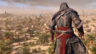 Assassins Creed Mirage  Ezio Revelations Outfit Combat Stealth Kills amp Free Roam Gameplay  PC [upl. by Norvell]