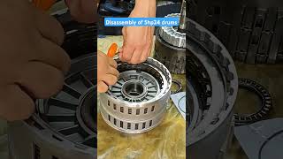 Disassembly of 5hp24 D drum automobile bmw540i bmwe39 e39540i [upl. by Bulley]