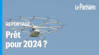 Volocopter le taxi volant du futur a enfin décollé dans le Vald’Oise [upl. by Lindsay]