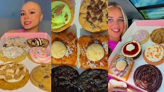 TIKTOK CRUMBL COOKIES MUKBANG COMPILATION ASMR [upl. by Kelton733]