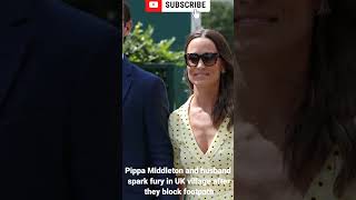 Pippa Middleton and husband spark fury in UK village after they block footpath [upl. by Takara]