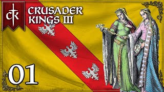 Lets Play Crusader Kings 3 III Wards amp Wardens  CK3 Gameplay Duke of Lorraine Roleplay Episode 1 [upl. by Alet507]