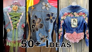 50 Jean Jacket Upcycle Ideas to Inspire Your Next Project [upl. by Scutt93]