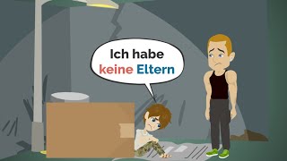 Max trifft einen obdachlosen Jungen  Deutsch lernen [upl. by Reace]