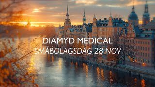 Diamyd Medical presentation  Carnegies småbolagsdag [upl. by Delija]