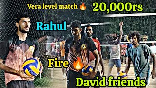 new one20000rs💥David friends 🔥 Vs Chennai friends 🔥Rahul 💥 ampNaidu 🔥 very interesting match 😲 [upl. by Nagirrek]