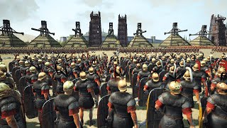 ROME at the GATES of CARTHAGE  3v3 Total War Rome 2 Siege Battle [upl. by Lammond]