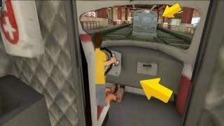 Ice Scream 3 J in Rods Van vs Train In Metro Station  Ice Scream 3 Mod [upl. by Loree358]