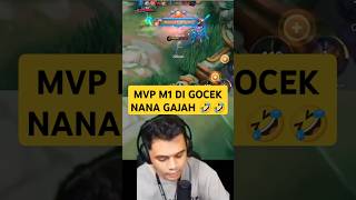 Oura MVP M1 Kena Gocek Nana Gajah🤣 shortvideo mobilelegends oura nanagajah fypage mlbbshorts [upl. by Yrol]