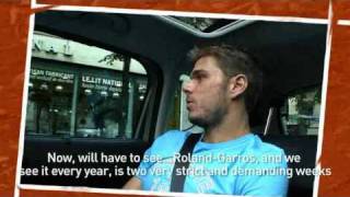 Stanislas WAWRINKA RolandGarros my favorite Grand Slam 2009  Road to RolandGarros [upl. by Specht509]