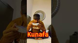 Arabic sweet dish Kunafa🍮 Raydan restaurant kunafa sweetdish foodie shots ashrafranavlogs [upl. by Peednam]