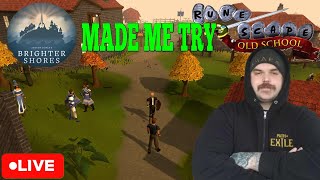 First Time OSRS  Im addicted  LIVE  Nov 20th [upl. by Oiratnom]