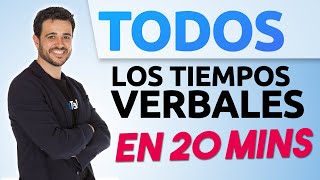 👉 TODOS los TIEMPOS VERBALES del INGLÉS en 20 minutos 👈  GUÍA Los 50 TIEMPOS VERBALES en INGLÉS 📚 [upl. by Rogerson901]