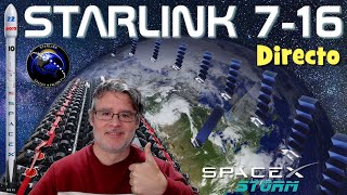 ¡Lanzamiento de la misión Starlink 716 🚀 [upl. by Asena]