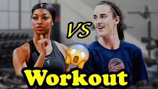 🚨😱Caitlin Clark Angel Reese’s ridiculous workout routines will shock you‼ [upl. by Goddart]