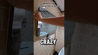 Guy Puts Tv In Shower Just To Do This [upl. by Salli]