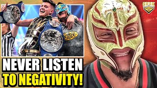 Rey Mysterio DEFENDS Dominik Mysterio amp Talks UNMASKING Again  WWE Raw [upl. by Ecirtel]