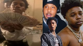 LIL RYE SAYS NBA YOUNGBOY GAS ANTI DA MENACE UP Li Rye  Overkill Anti Da Menace DISS REACTION [upl. by Llertac705]