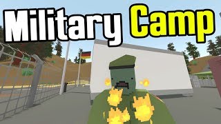 MAN vs UNTURNED  Ep 4  Ostsee Military Compound  Unturned Germany Map Playthrough [upl. by Asilrak222]