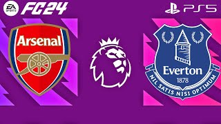 FC 24  Arsenal vs Everton  Premier League 2024 Final Match [upl. by Keon]