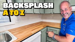 350 DIY Subway Tile Backsplash From A to Z [upl. by Derfla]