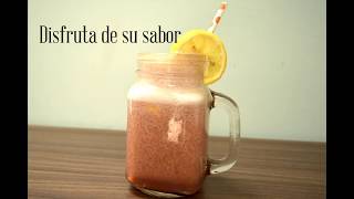 Receta Fácil naranja y tisana Frappé [upl. by Bellis113]