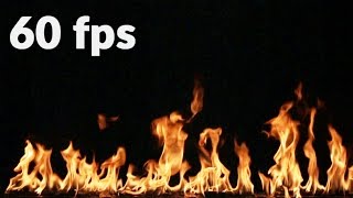 Fire Stock Footage PreKeyed 60 FPS Part 3 [upl. by Marler]