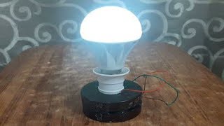 Free Energy Electricity Generator Using Magnet and Copper Wire Self Running 12v Light Bulb 2019 [upl. by Norreg16]