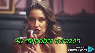 Maria Jose Quintanilla • Amado mio • KARAOKE [upl. by Bradwell]