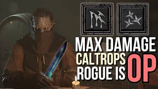 Max Damage Rupture Rogue with Caltrops is OP  Dark and Darker [upl. by Aniroz]