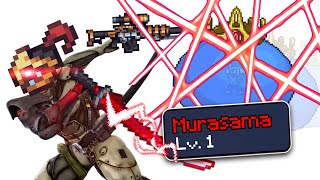 terraria but i start with REWORKED Murasama [upl. by Inavoj23]