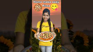 😋Home made easy Pizza 🤤shorts food pizza [upl. by Erehc998]