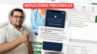 Obten SALDO A FAVOR en la ANUAL Deducciones personales💰 [upl. by Hana]