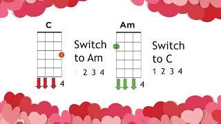 Someone You Loved Ukulele Play Along C am [upl. by Noyerb656]