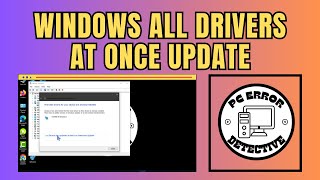 How to Update All Drivers at Once in Windows 10 [upl. by Thia3]