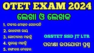 Target OTET Exam 2024  Lekha o Lekhaka Odia Grammar MCQs  Imp for LTR SSD JT TGT OSSTET Exam [upl. by Silera827]