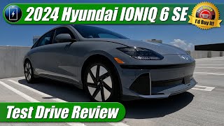 2024 Hyundai IONIQ 6 SE RWD Test Drive Review [upl. by Nalced871]