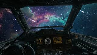 Cosmic Slumber  3 Hours of Spaceship White Noise for Restful Sleep whitenoisesounds ASMR [upl. by Akcirahs]