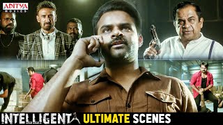 Intelligent Movie Ultimate Scenes  Hindi Dubbed Movie  Sai Dharam Tej Lavanya Tripati Thaman [upl. by Medea]