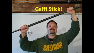 Making a functional Gaffi Stick Tusken Raider Stick [upl. by Swerdna989]