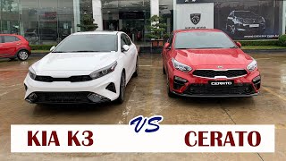 Khác nhau giữa Kia K3 2022 và Kia Cerato 2021 Xem nhanh Kia Kia K3 Luxury [upl. by Htebiram290]