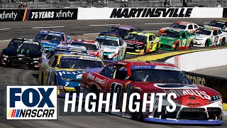 NASCAR Xfinity Series Dead On Tools 250 Highlights [upl. by Nekial]